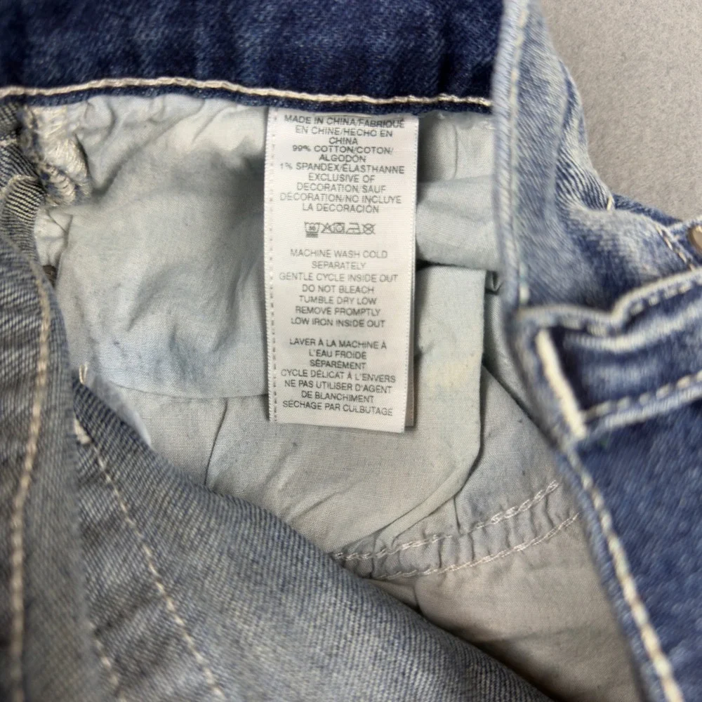 True Religion Ricky Relaxed Straight Jeans Medium Wash Blue Denim Mens 40x33 NEW